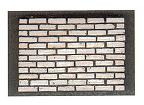 Dollhouse Miniature White Brick, 325Pcs